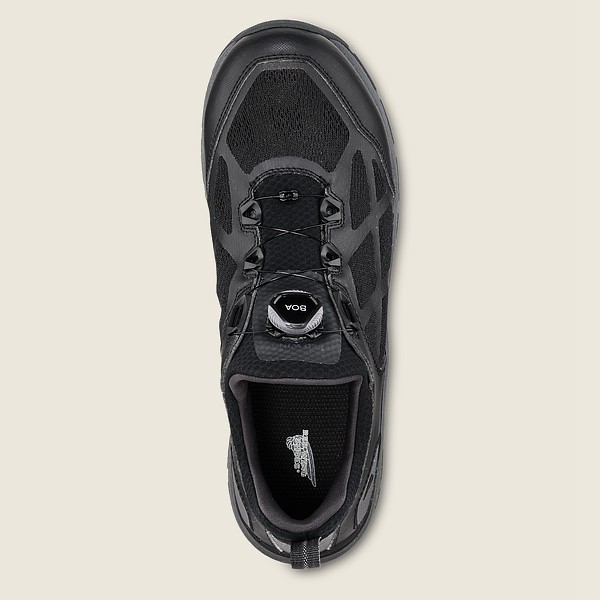 Red Wing Iş Ayakkabı Erkek - Cooltech™ Athletics - Safety Toe - Siyah/Gri - 21YDMFKWZ